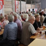 Die Halle war am Ende gut gefüllt.