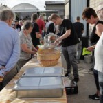 Für Speiß und Trank war bestens gesorgt.