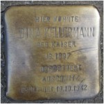 "Stolpersteine" der Fam. Kellermann, Bechemer Straße